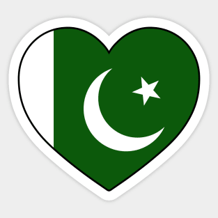 Heart - Pakistan Sticker